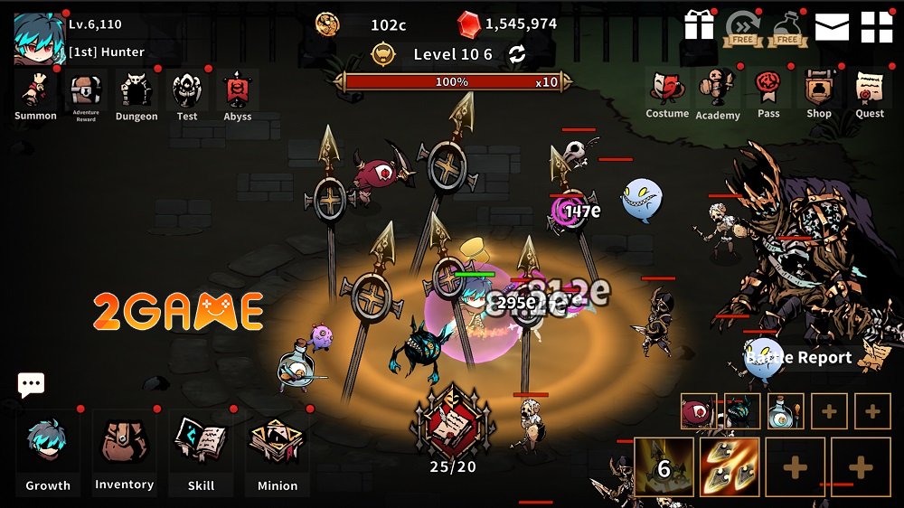 Creature Hunter Idle – Game nhập vai “cày cuốc” nhẹ nhàng trong lúc rảnh rỗi creaturehunteridle mobile 4