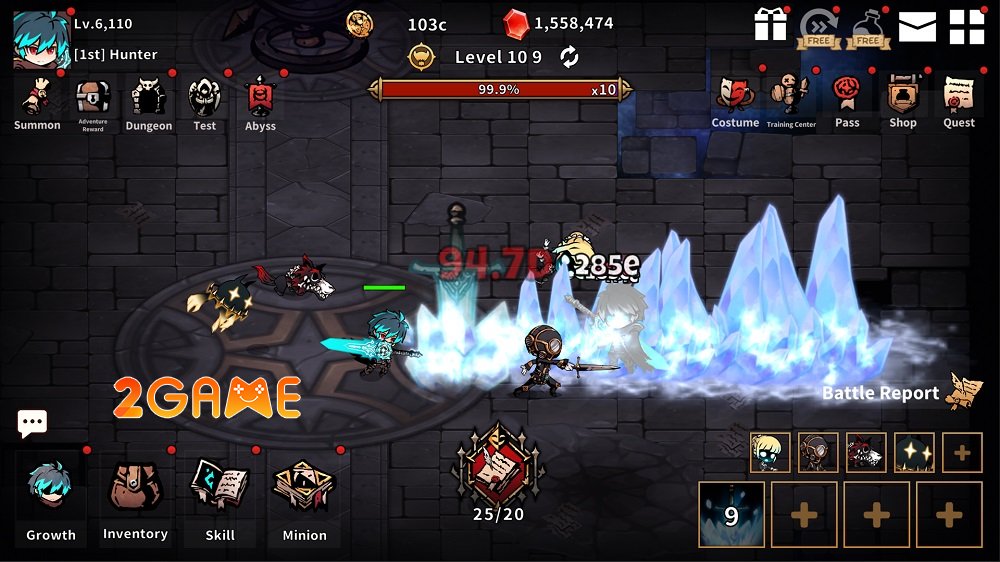 Creature Hunter Idle – Game nhập vai “cày cuốc” nhẹ nhàng trong lúc rảnh rỗi creaturehunteridle mobile 5