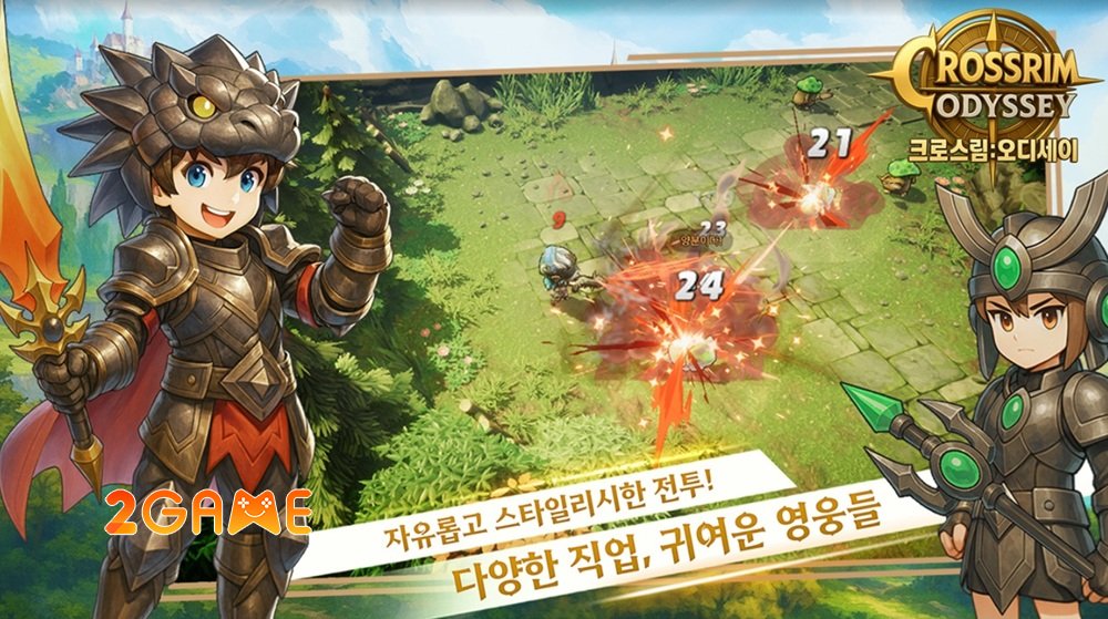 Crossrim Odyssey – Game nhập vai sâu sắc với đồ hoạ dễ thương crossrimodysse 1