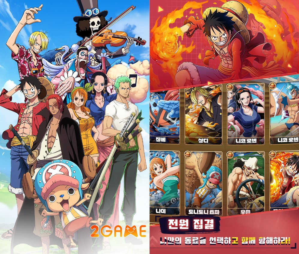 Cry of the Sea: The Legend Begins – Game thẻ tướng One Piece mới cry of the sea 1