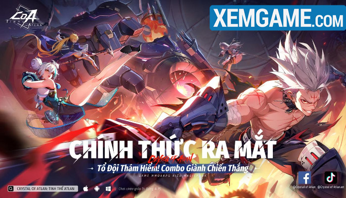 Crystal of Atlan: Tinh Thể Atlan – MMO Magicpunk ĐỘC LẠ phát hành tại thị trường VN crystal of atlan 1