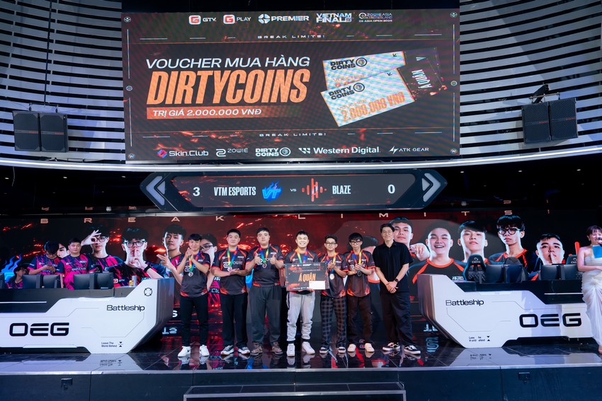 Offline Chung kết GPlay x ZOWIE eXTREMESLAND 2025: VTM Esports trở thành đại diện Việt Nam tại CS Asia Open 2025 cs 2025 12