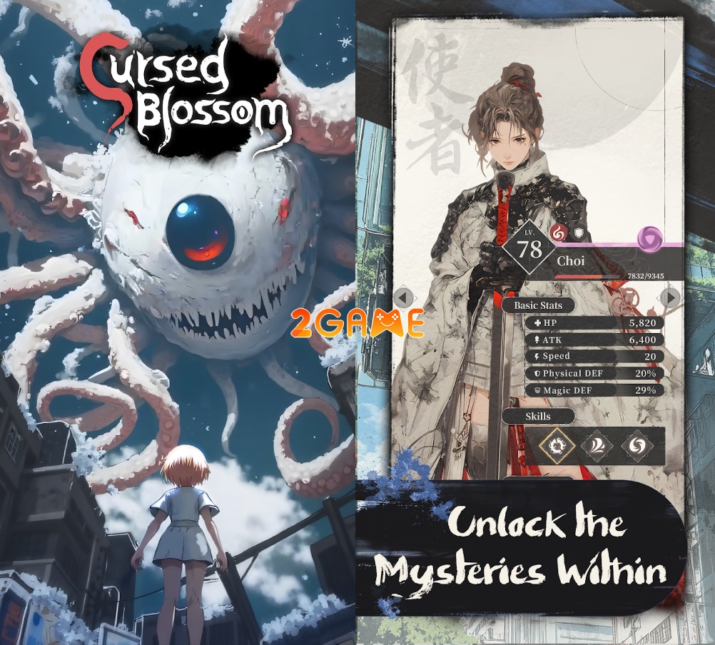 Cursed Blossom – Game nhập vai với chủ đề Yokai và Oni Nhật Bản cursed blossom 4