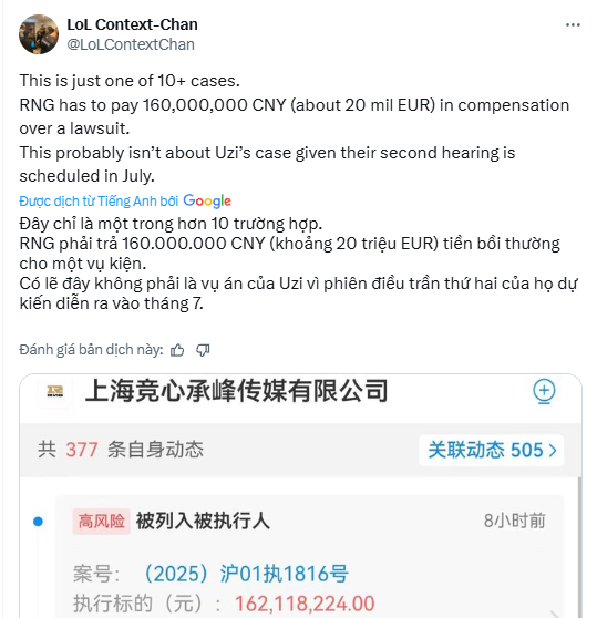 Cựu vương MSI đối mặt các khoản nợ ngập đầu, chỉ một trong số đó đã lên hàng trăm tỷ- Ảnh 2. Cựu vương MSI đối mặt các khoản nợ ngập đầu, chỉ một trong số đó đã lên hàng trăm tỷ- Ảnh 2.