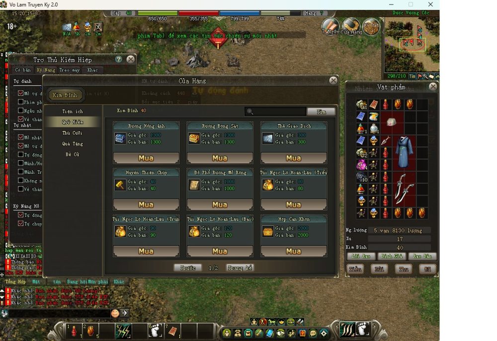 Võ Lâm Truyền Kỳ 2.0 PC: Bản chính thức ra mắt với loạt cải tiến đáp ứng mong đợi từ game thủ d2qj6nkt 05