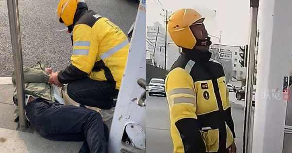 Câu chuyện cảm động về anh shipper hét lên 1 câu giữa đường khiến mọi người bật khóc- Ảnh 1. Câu chuyện cảm động về anh shipper hét lên 1 câu giữa đường khiến mọi người bật khóc- Ảnh 1.