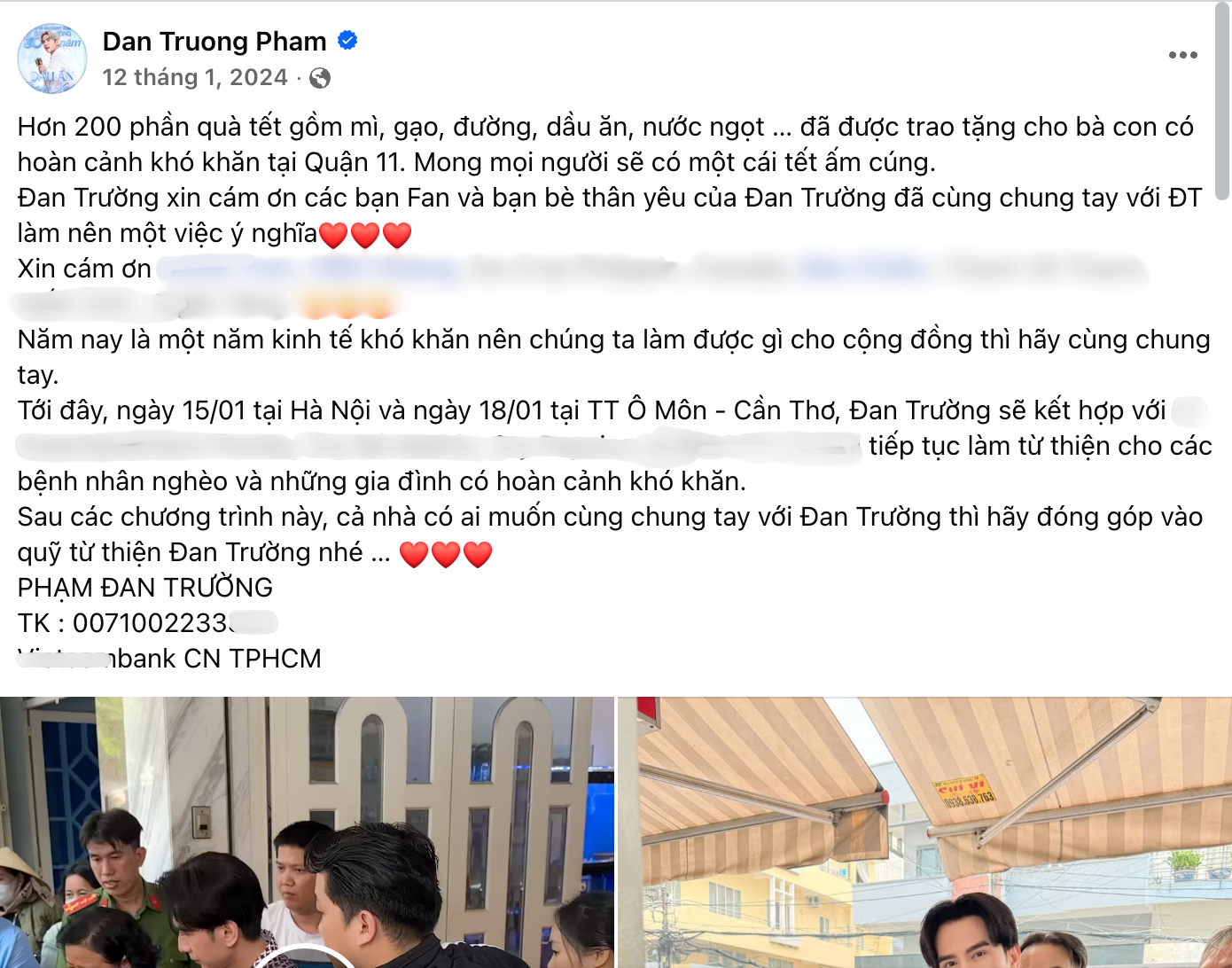 Cách làm từ thiện của Đan Trường- Ảnh 3.