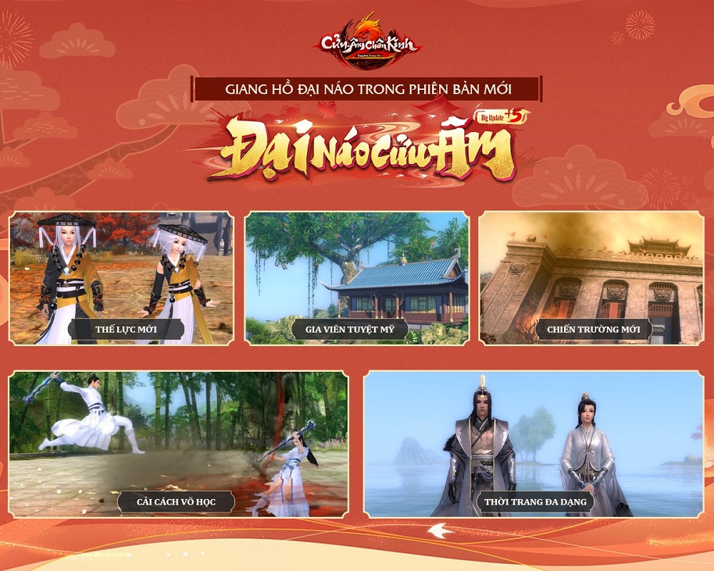 Đại Náo Cửu Âm: Siêu phiên bản khẳng định vị thế 12 năm Cửu Âm Chân Kinh tại Việt Nam dainaocuuam anh 2