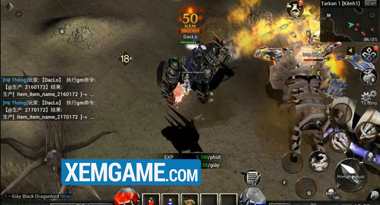 Dark Lord: Pháo đài di động trong MU Lục Địa VNG dark lord mu luc dia vng 1