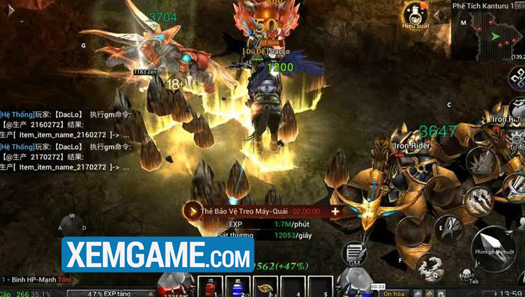 Dark Lord: Pháo đài di động trong MU Lục Địa VNG dark lord mu luc dia vng 4