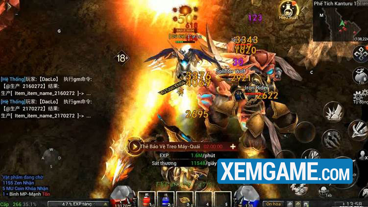 Dark Lord: Pháo đài di động trong MU Lục Địa VNG dark lord mu luc dia vng 6