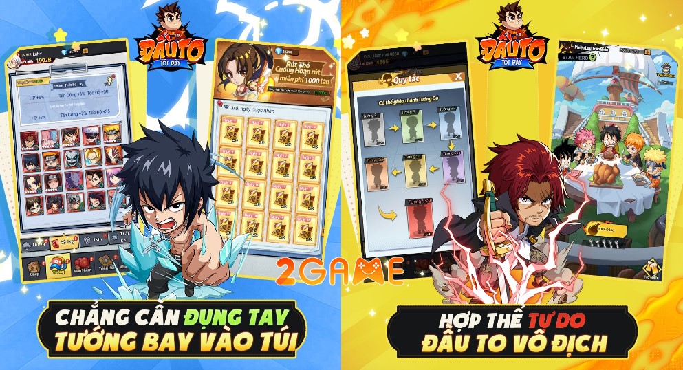 Đầu To Tới Đây – Game đại chiến đa vũ trụ anime sắp ra mắt dau to toi day 3