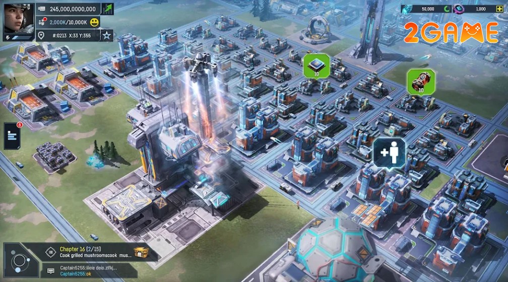 game chiến lược thời gian thực Dawn of Planet X: Frontier