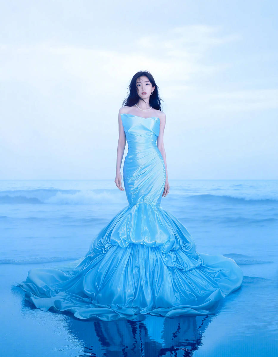 Hóa thân thành mỹ nhân ngư, Mao Hiểu Đồng khiến netizen