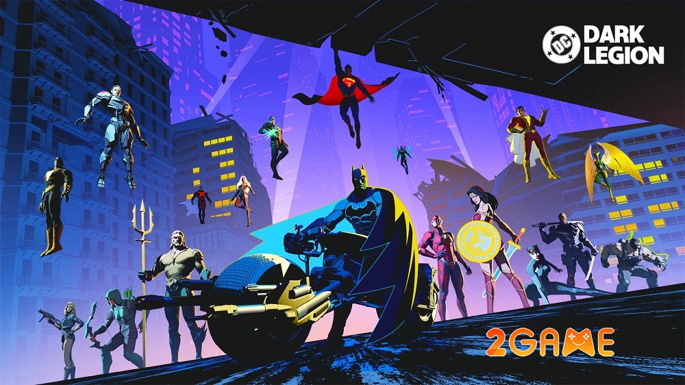 DC: Dark Legion – Game chiến thuật được cấp phép chính thức xác nhận ngày ra mắt trên Mobile và PC dc dark legion upcoming launch 1