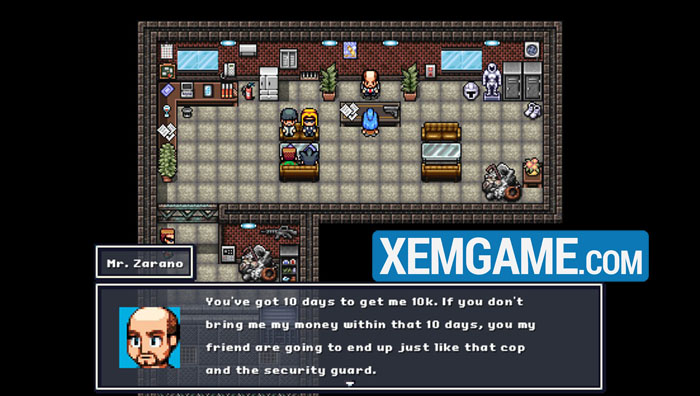 Debt City – Retro Life Sim RPG: giả lập “Sena” gây thích thú vì lối chơi hài hước debt city 3