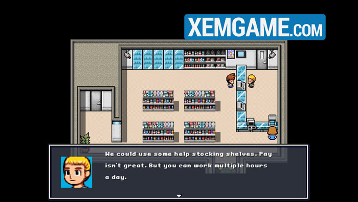 Debt City – Retro Life Sim RPG: giả lập “Sena” gây thích thú vì lối chơi hài hước debt city 4