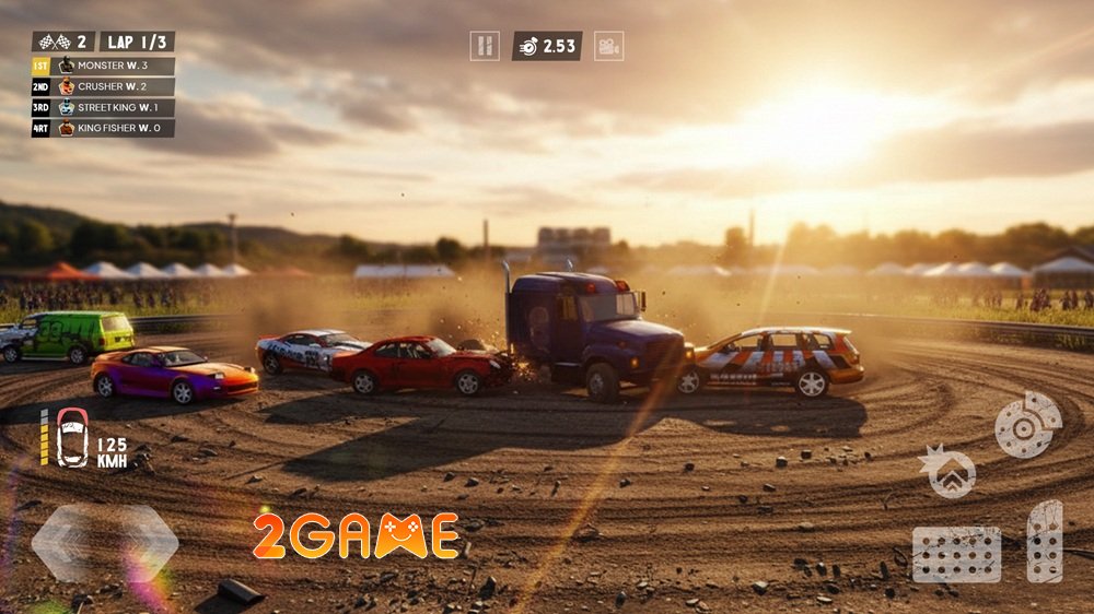 Demolition Derby 5: Crash Race – Game đua xe dành cho những ai đam mê tốc độ demolitionderby5crashrace 2