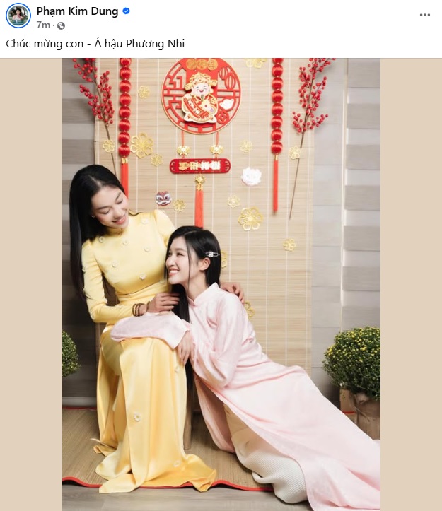 di-dung-1736937677779-17369376780781602437796 "Bà trùm" Kim Dung nói 1 câu duy nhất sau khi Á hậu Phương Nhi làm đám hỏi cùng con trai tỷ phú di dung 1736937677779 17369376780781602437796