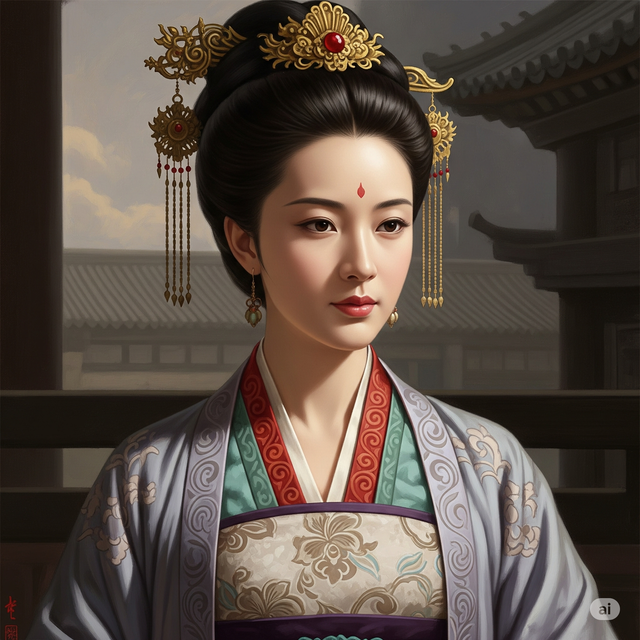 "Tứ đại mỹ nhân" Điêu Thuyền: Từ người đẹp hàng đầu lịch sử đến phiên bản AI "nghiêng nước nghiêng thành" dieu thuyen 3 17504136435251424607469