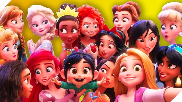 Hình ảnh về những nàng công chúa Disney