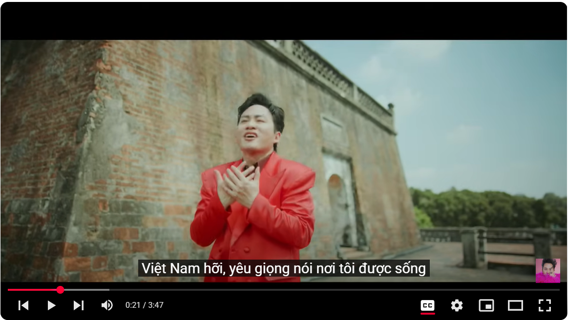 MV “Việt Nam - Tự hào tiếp bước tương lai” chính thức ra mắt ngày 14/8 vừa qua và đã đạt hơn 2 triệu lượt xem chỉ sau vài ngày.