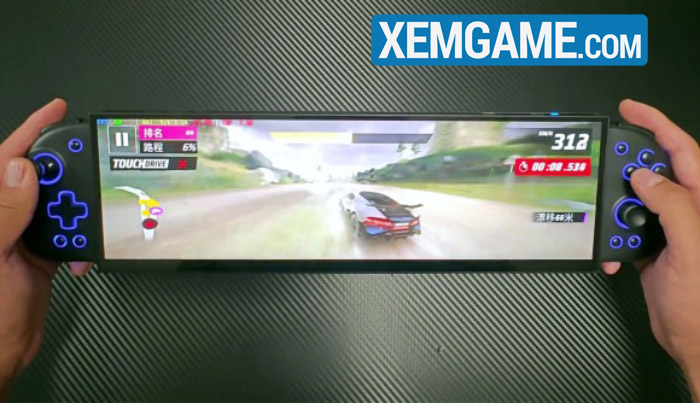 Xuất hiện máy console cầm tay có màn hình siêu rộng 32:9 diy bilibili ultrawide gaming ha
