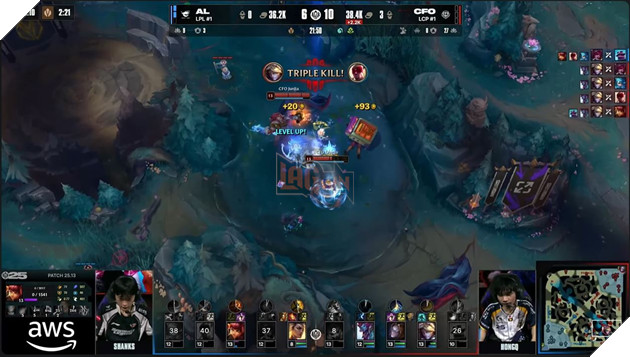 MSI 2025: Anyone's Legend Khẳng Định Sức Mạnh, CFO Kết Thúc Hành Trình Tại Giải Đấu Lớn 12