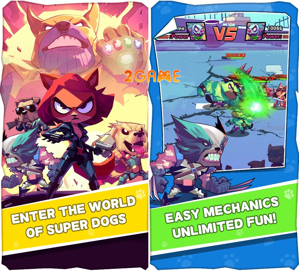 Doggy Fame – Game Idle RPG với chủ đề đa vũ trụ… cún? doggy fame 1