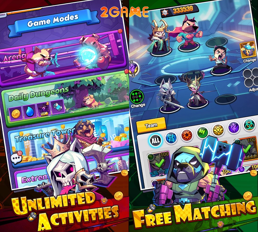 Doggy Fame – Game Idle RPG với chủ đề đa vũ trụ… cún? doggy fame 4