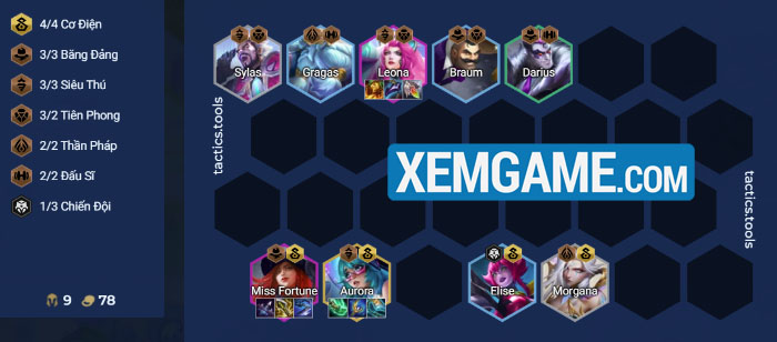 doi-hinh-14-2-3 ĐTCL 14.2: Top đội hình sẽ lên ngôi tại phiên bản mới doi hinh 14 2 3