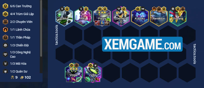 doi-hinh-14-2-4 ĐTCL 14.2: Top đội hình sẽ lên ngôi tại phiên bản mới doi hinh 14 2 4