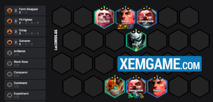 ĐTCL 13.5: Hướng dẫn cách sử dụng đội hình Lõi Chơi Cả Hai sau khi được buff doi hinh choi ca 2 3