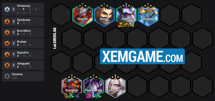 doi-hinh-co-dien-bang-dang-3 ĐTCL 14.1b: Tìm hiểu đội hình Băng Đảng Cơ Điện doi hinh co dien bang dang 3