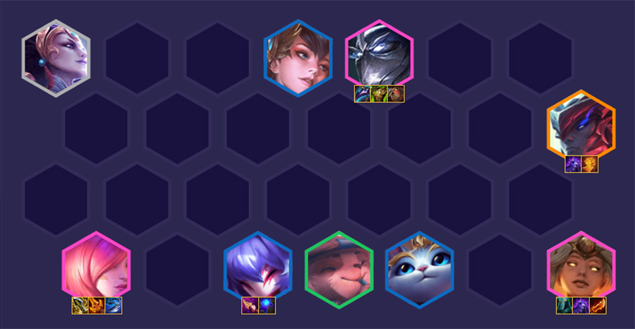 Top đội hình mùa 4.5 TFT mạnh nhất doi hinh dao phu