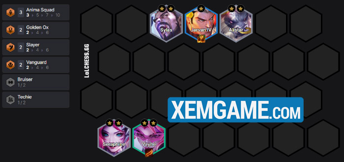 doi-hinh-kim-nguu-1 ĐTCL 14.2: Hướng dẫn đội hình 6 Ngưu Binh – đội hình Tộc Hệ mạnh vừa vươn lên doi hinh kim nguu 1