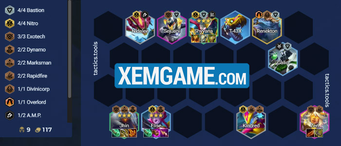 doi-hinh-lan-cau-tuyet-manh-2 ĐTCL 14.1: Top đội hình lăn cầu tuyết cực mạnh, khởi đầu bùng nổ mùa 14 doi hinh lan cau tuyet manh 2