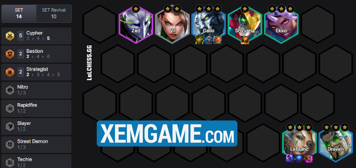 ĐTCL 14.6: Tìm hiểu lối đánh 5 Mã Hóa reroll mới lạ doi hinh ma hoa reroll 3