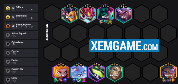 ĐTCL mùa 14: Preview Tộc Quỷ Đường Phố, K/DA bản mới có gì hot? doi hinh quy duong pho 1