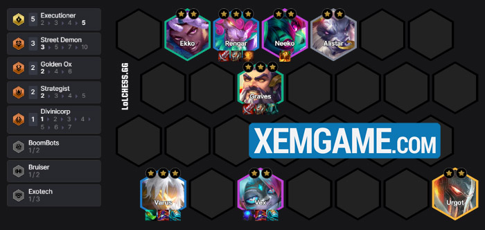 ĐTCL mùa 14: Preview Tộc Quỷ Đường Phố, K/DA bản mới có gì hot? doi hinh quy duong pho 2