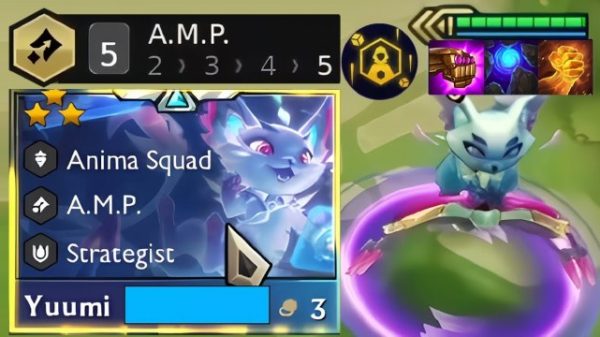 ĐTCL 14.3: Xây dựng đội hình reroll A.M.P với song tấu Naafiri – Yuumi doi hinh reroll amp 3jpg