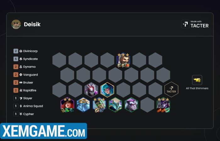 ĐTCL 14.2: Cách chơi đội hình reroll Twisted Fate chuẩn chỉ trong meta mới doi hinh reroll tf 14 2