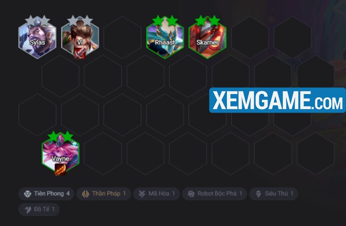 ĐTCL Mùa 14: Xây dựng đội hình Vi carry với lõi anh hùng “Tả Xung Hữu Đột” doi hinh reroll vi