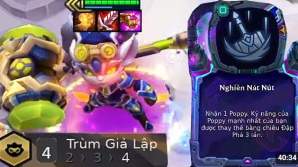 ĐTCL 14.2: Xây dựng đội hình reroll Poppy “Nghiền Nát Nút” sau khi được buff cực mạnh doi hinh rerolll poppy 2jpg
