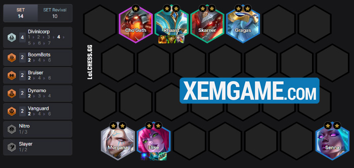 ĐTCL 14.4: Đội hình thuần Thần Pháp dần thay thế Công Nghệ Cao khi ghép cùng Vex doi hinh thuan than phap 3