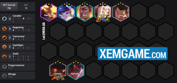 ĐTCL Tái Hiện 7.5: Tìm hiểu cách sử dụng bài Xayah Cuồng Long, bài cơ bản nhưng hiệu quả doi hinh xayah cuong long 3