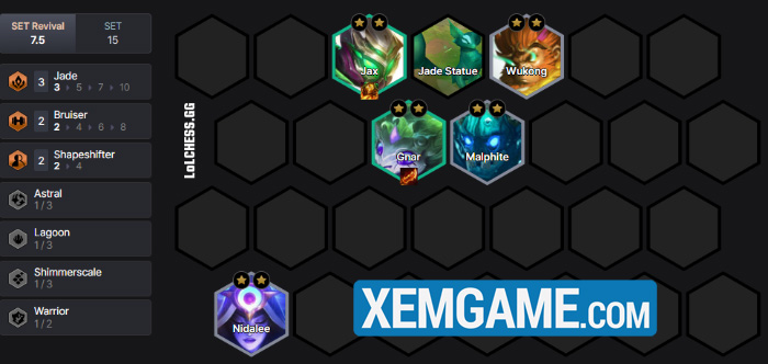 ĐTCL Tái Hiện 7.5: Hướng dẫn con bài dị Gnar Ngọc Long reroll – lỗi hơn cả Long Thần doii hinh gnar ngoc long 1