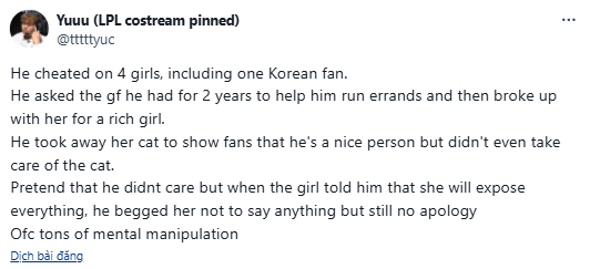 Đồng đội cũ SofM lộ drama tình cảm phức tạp, bị tố thao túng và lợi dụng- Ảnh 3. Đồng đội cũ SofM lộ drama tình cảm phức tạp, bị tố thao túng và lợi dụng- Ảnh 3.