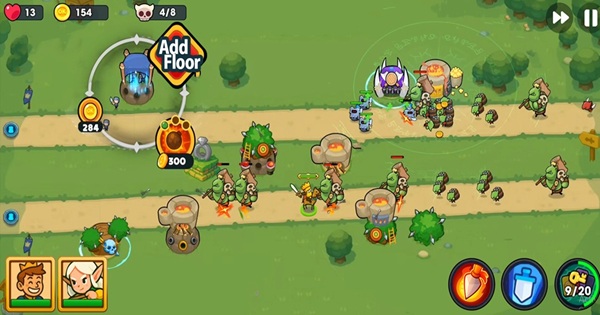 Double Defense TD: Twinhold – Đồ hoạ hoạt hình, lối chơi ấn tượng doubledefensetdtwinhold thumbjpg