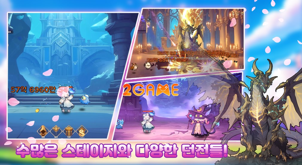 Giải cứu loài rồng trong game Dragon Saver: Girl of Dragons dragon saver girl of dragons 5